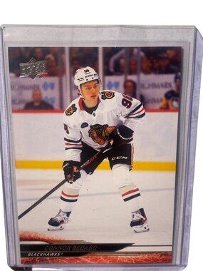 2024-25 Upper Deck Connor Bedard Blackhawks Rookie Hockey Card #42